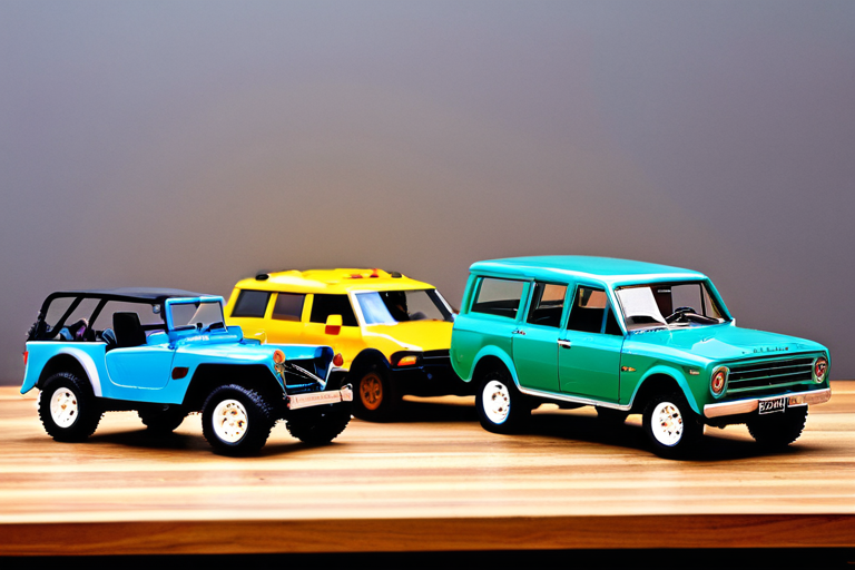 Miniature Off-Road Dynamics: The Technical Evolution of Toy 4x4 Vehicles