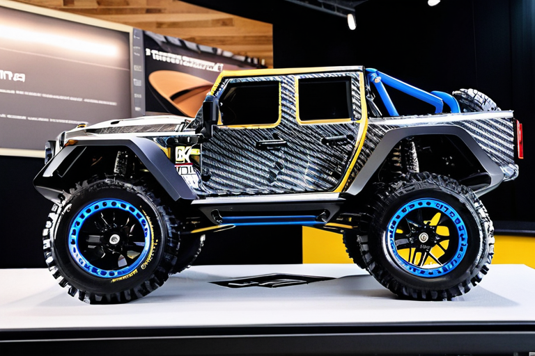 Comparison of different materials used in toy off-road vehicle construction