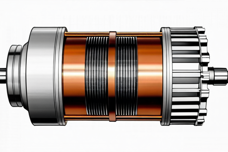 High-performance brushless motor for RC vehicles