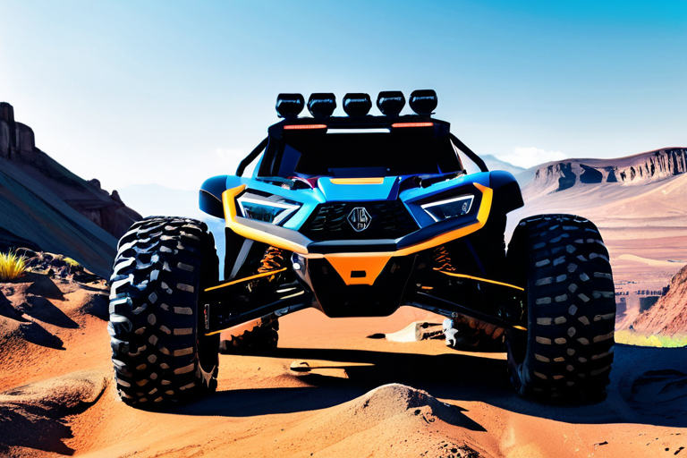 Concept designs for next-generation RC off-road vehicles