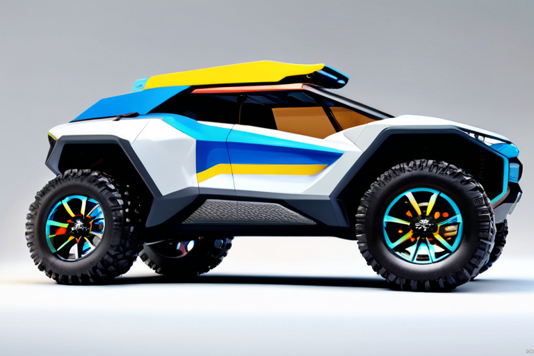 Concept rendering of next-generation miniature off-road vehicle
