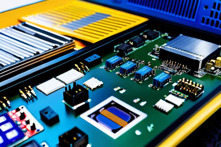 Internal electronics of miniature off-road vehicle