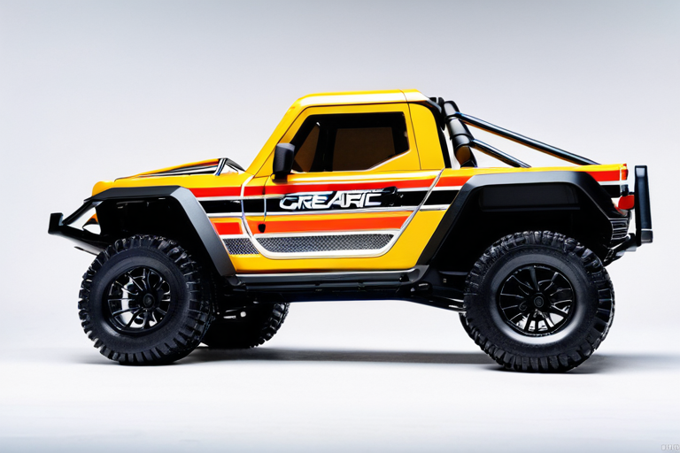 Carbon fiber chassis of high-performance miniature off-road vehicle