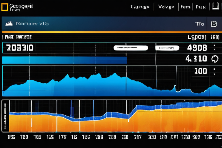 Digital interface showing vehicle telemetry data