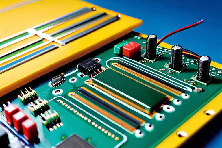 Electronic components in toy off-road vehicle