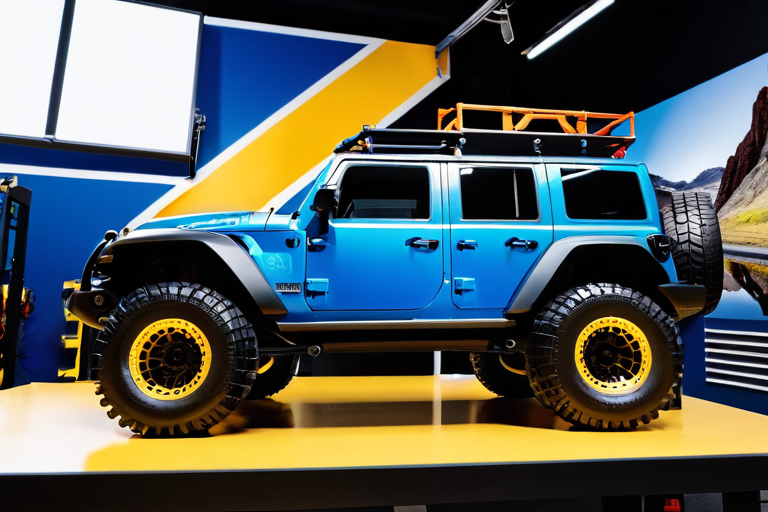 Miniature vehicle undergoing performance testing