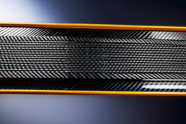 Carbon fiber chassis of miniature off-road vehicle