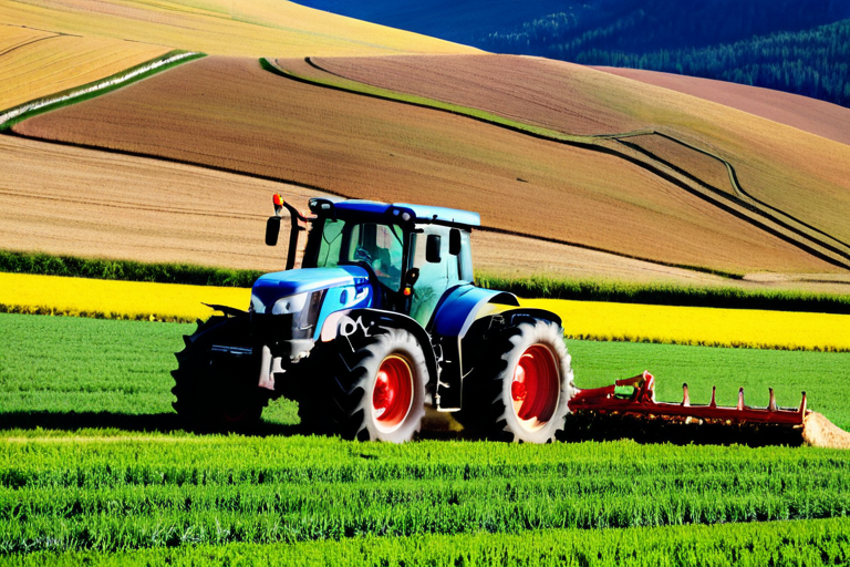 Agricultural machinery using off-road diesel