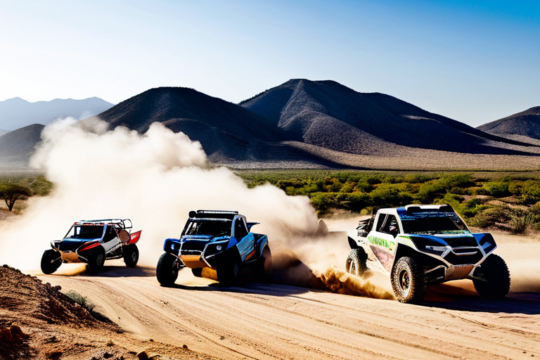 American Off-Road Racing Legends Conquering Extreme Terrains