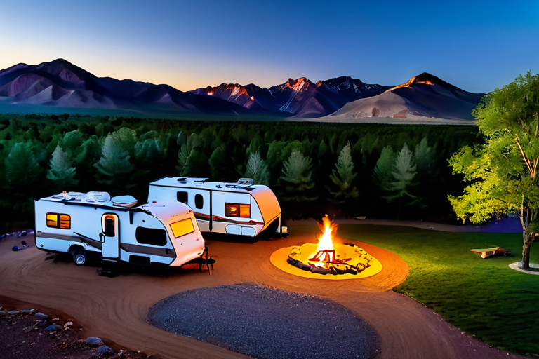 Camping facilities at General Sams Offroad Park