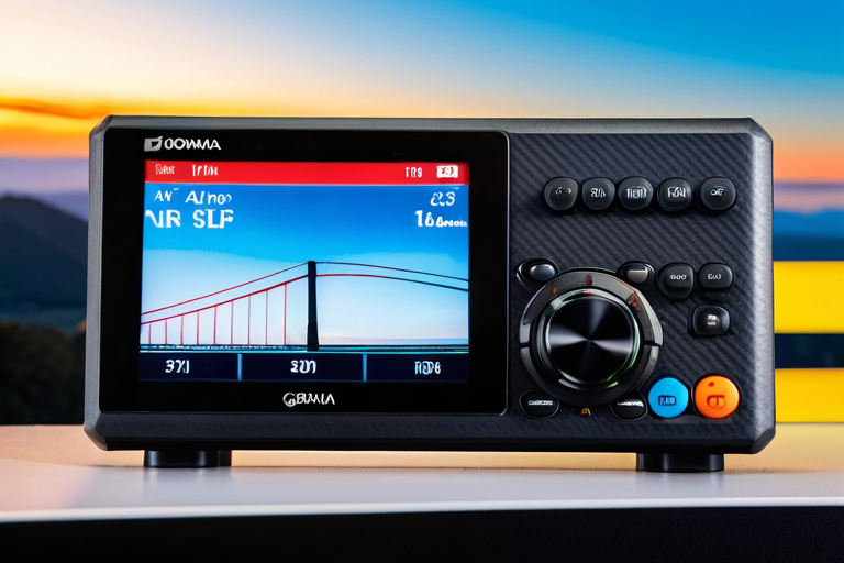 Modern RC transmitter with advanced controls