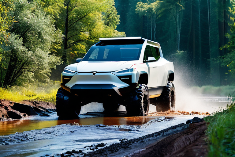 Tesla Cybertruck off-road capability
