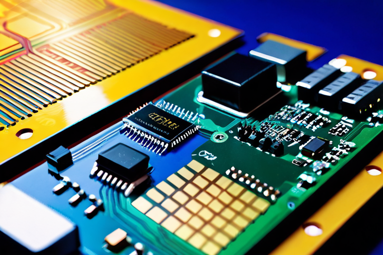 Electronic components and circuit boards in miniature vehicle