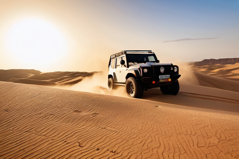 DPG Vehicle in Desert Terrain