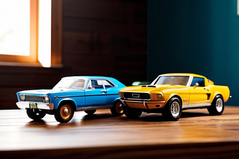 Vintage off-road toy collection from 1960s