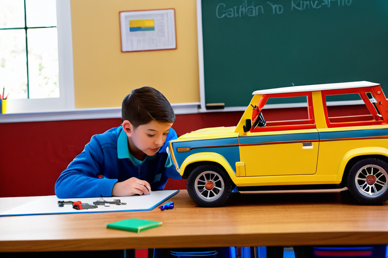 Educational use of RC vehicles in learning environments