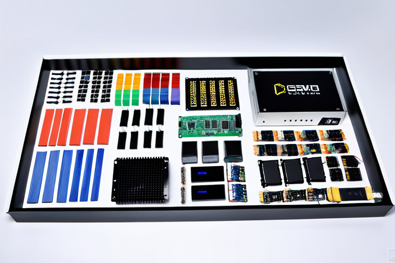 Electronic components of modern RC vehicle