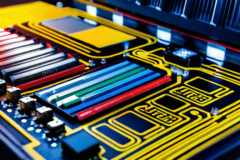 Electronic components integrated into miniature off-road vehicle