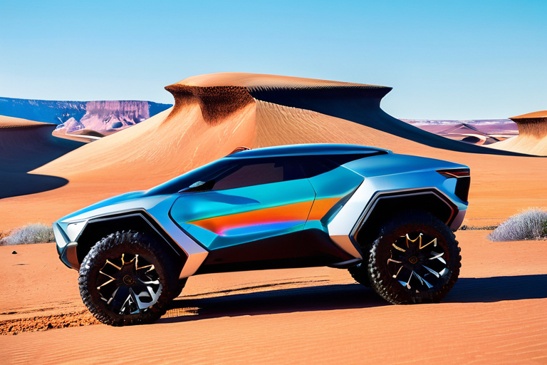 Concept designs for future off-road toy vehicles