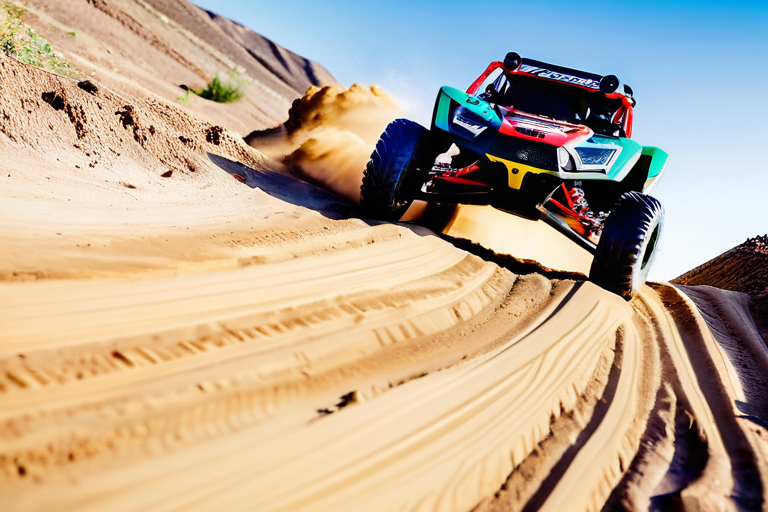 Grasshopper RC Car in Action