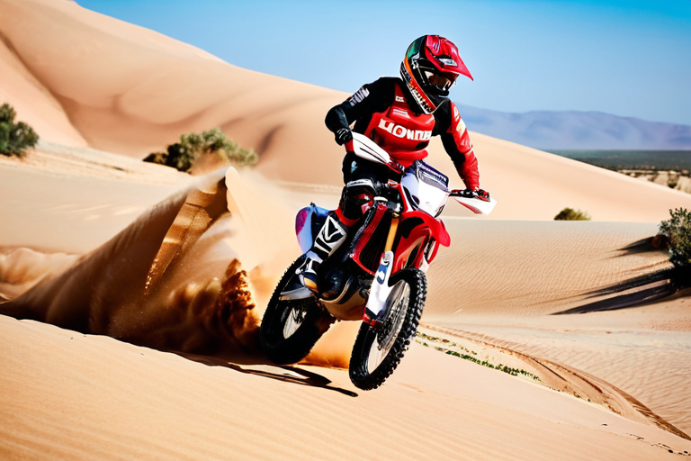 Honda CRF450 Rally motorcycle