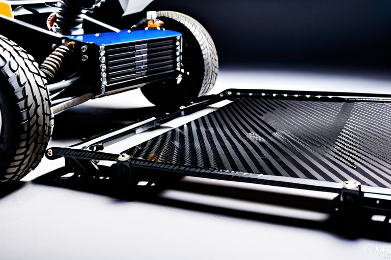 Miniature chassis with detailed engineering