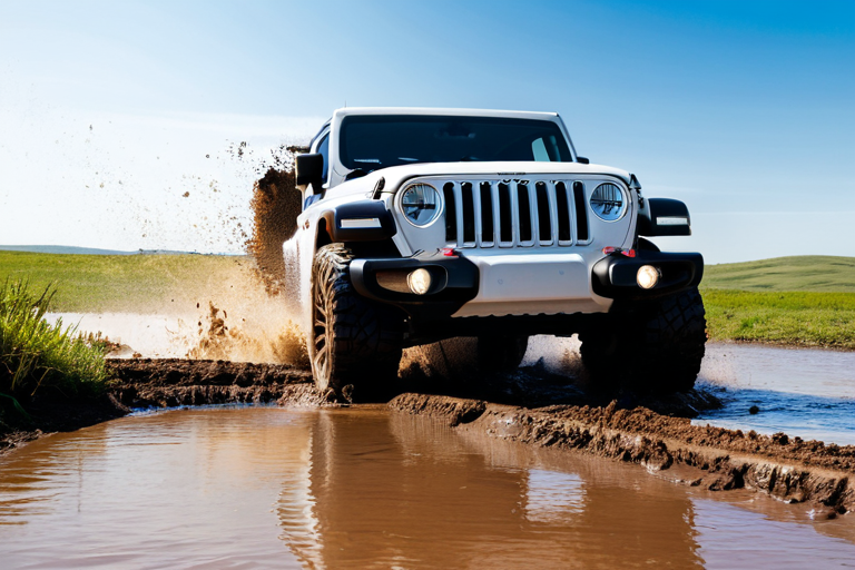 Mud bogging action at General Sams