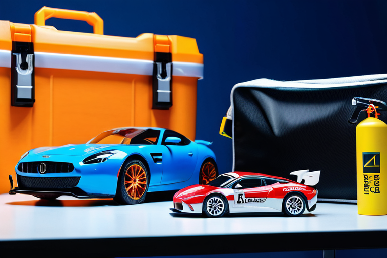 RC car safety practices