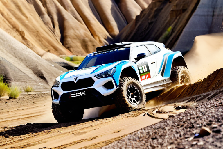 RC car performance testing on various terrains