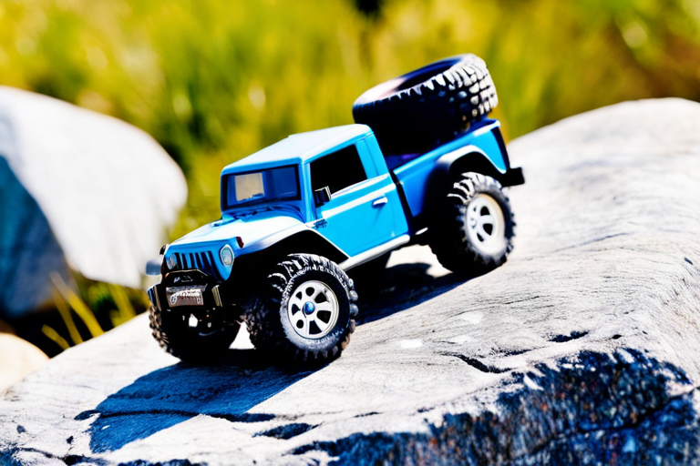 How Toy Off-Road Vehicles Handle Real-World Obstacles Like Rocks and Mud