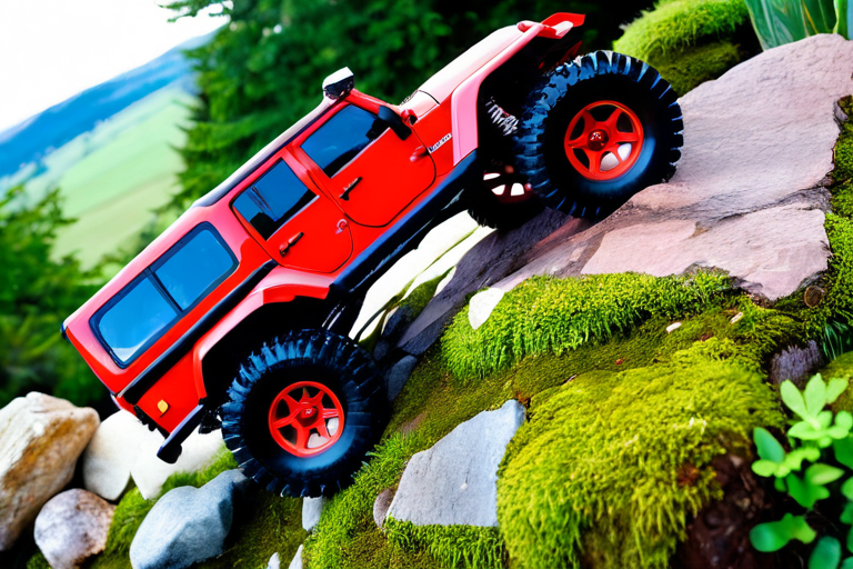 What Factors Determine the Crawling Ability of Toy Off-Road Vehicles on Rocky Terrain