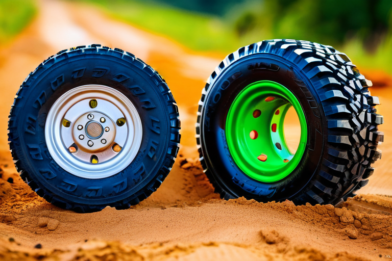 How Do Different Tire Treads Affect Miniature Off-Road Car Performance