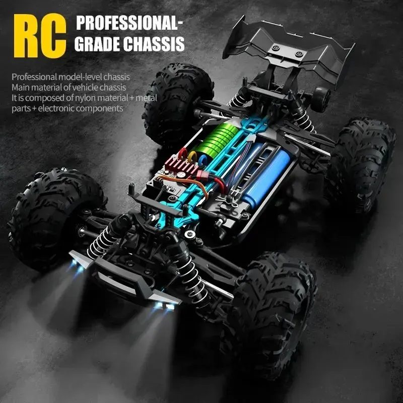 70KMH HighSpeed Remote Control Car All Terrain OffRoad Truck Festival Gift