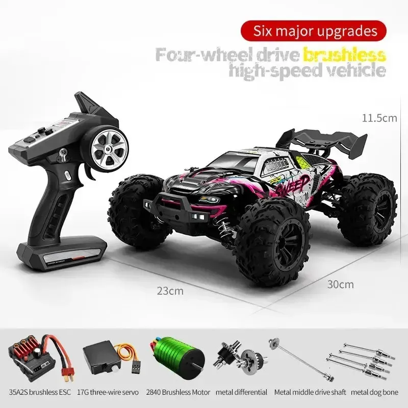 70KMH HighSpeed Remote Control Car All Terrain OffRoad Truck Festival Gift