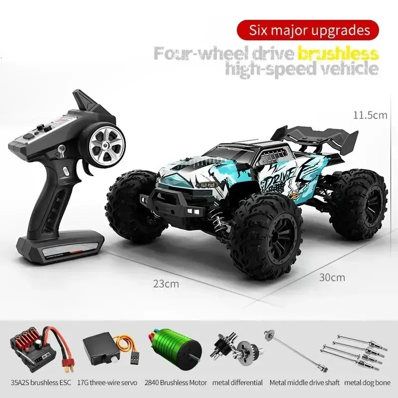 70KMH HighSpeed Remote Control Car All Terrain OffRoad Truck Festival Gift