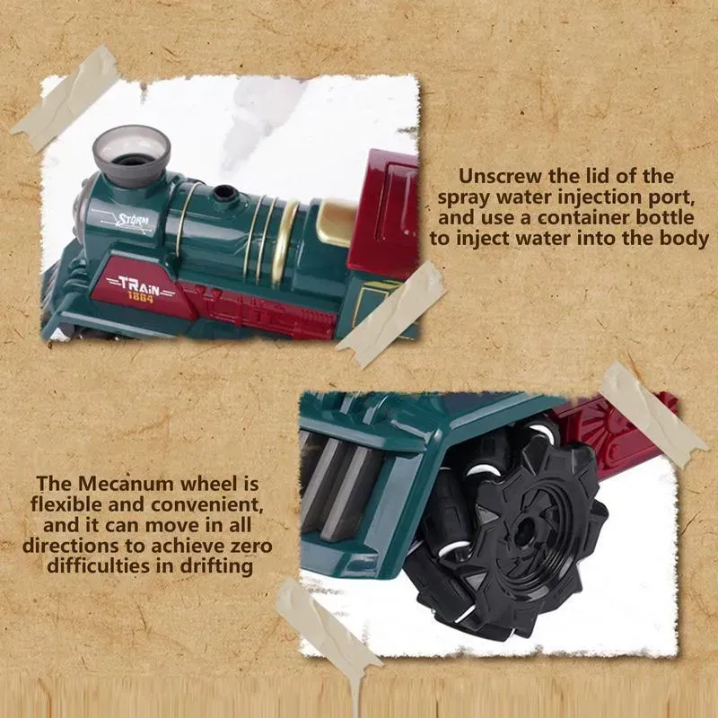 ElectricRC Car Train Toy For Kids