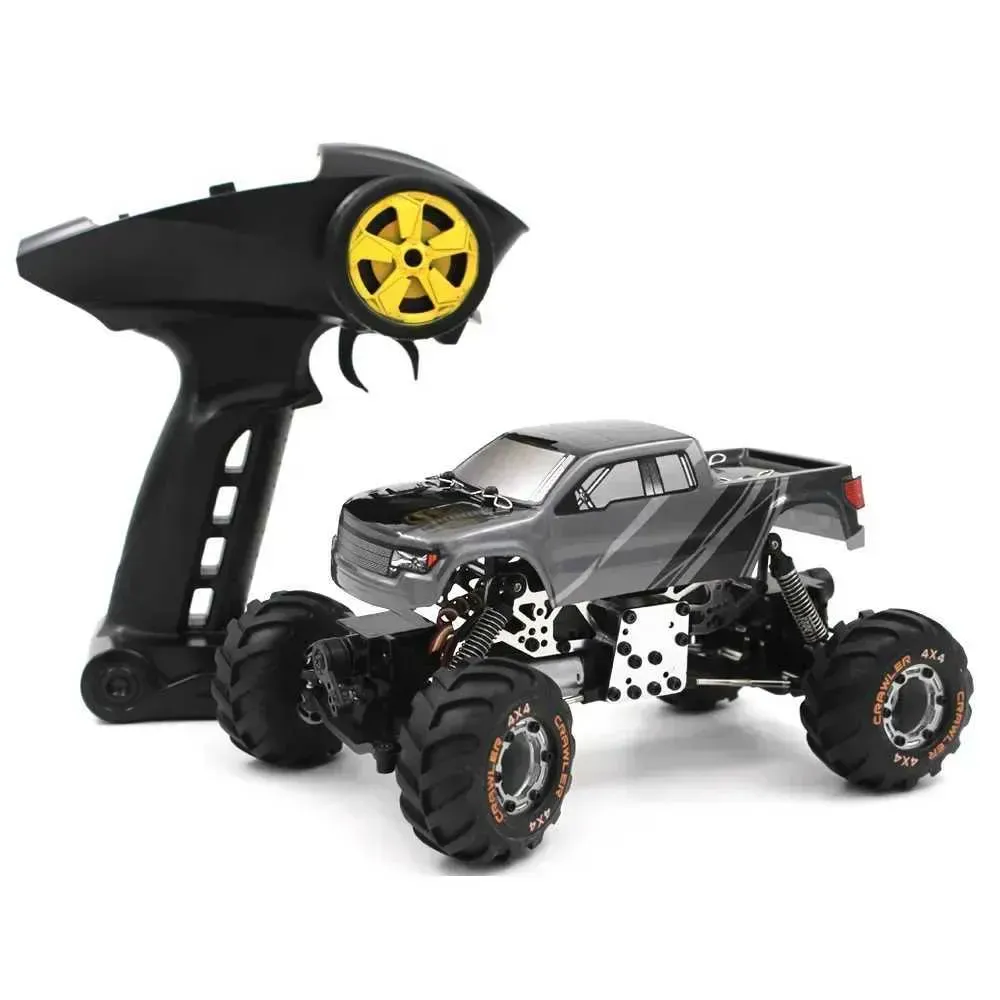 four-wheel drive mini RC car track metal chassis