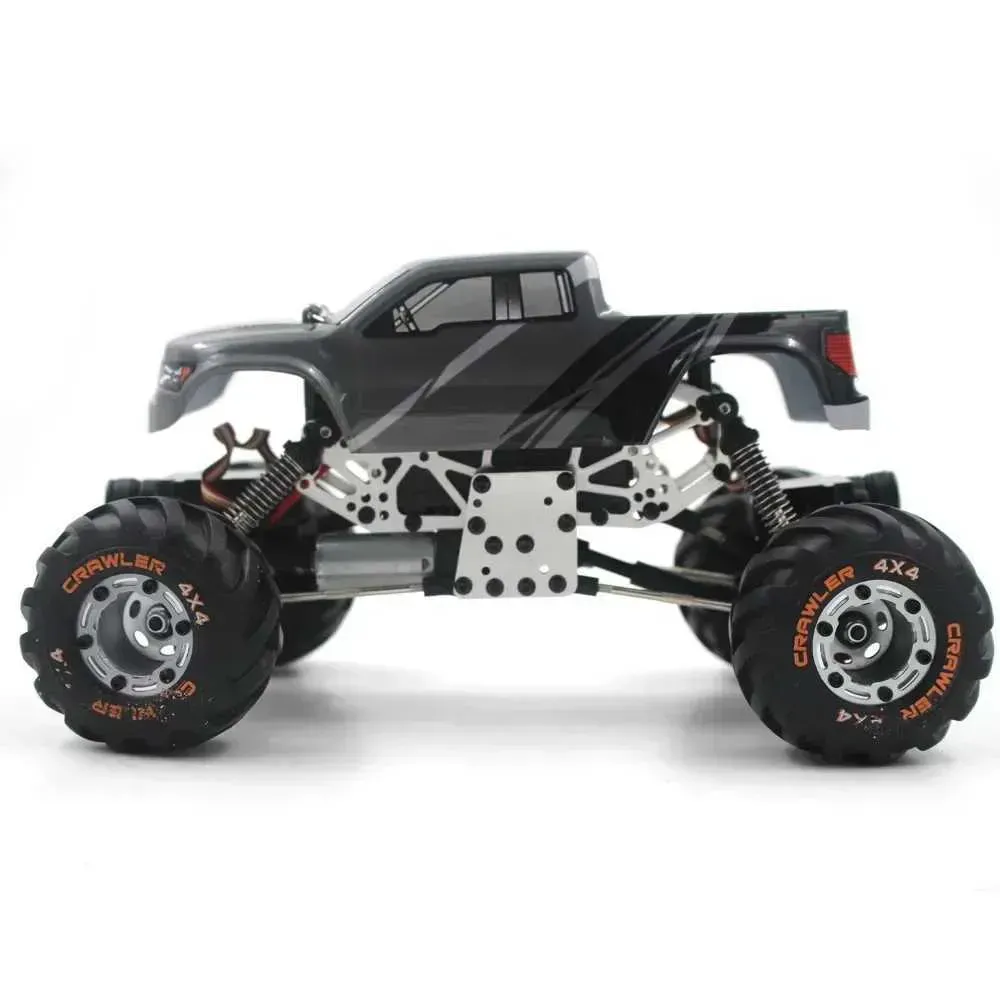 four-wheel drive mini RC car track metal chassis