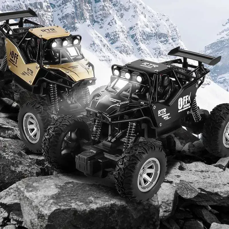 RC Car With Led Lights Radio Remote Control Cars Buggy Off-Road
