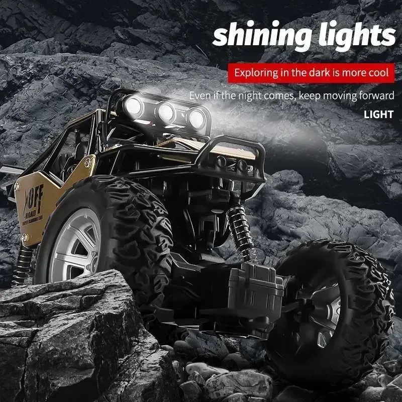 RC Car With Led Lights Radio Remote Control Cars Buggy Off-Road