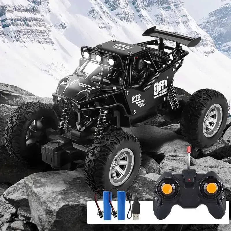 RC Car With Led Lights Radio Remote Control Cars Buggy Off-Road