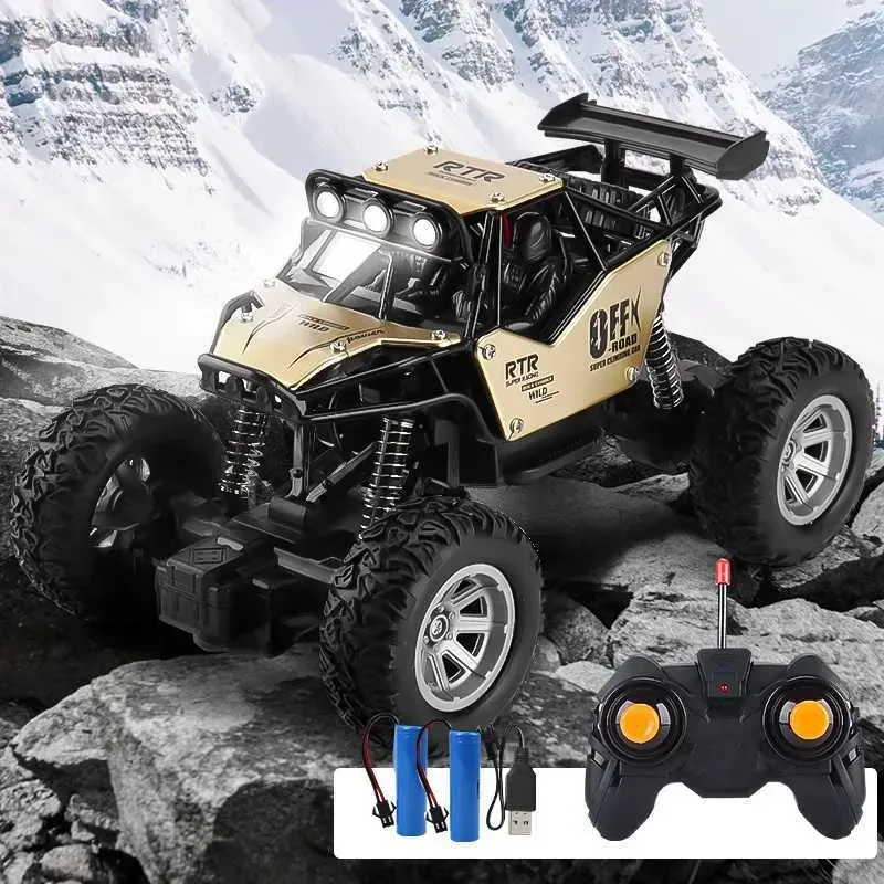 RC Car With Led Lights Radio Remote Control Cars Buggy Off-Road