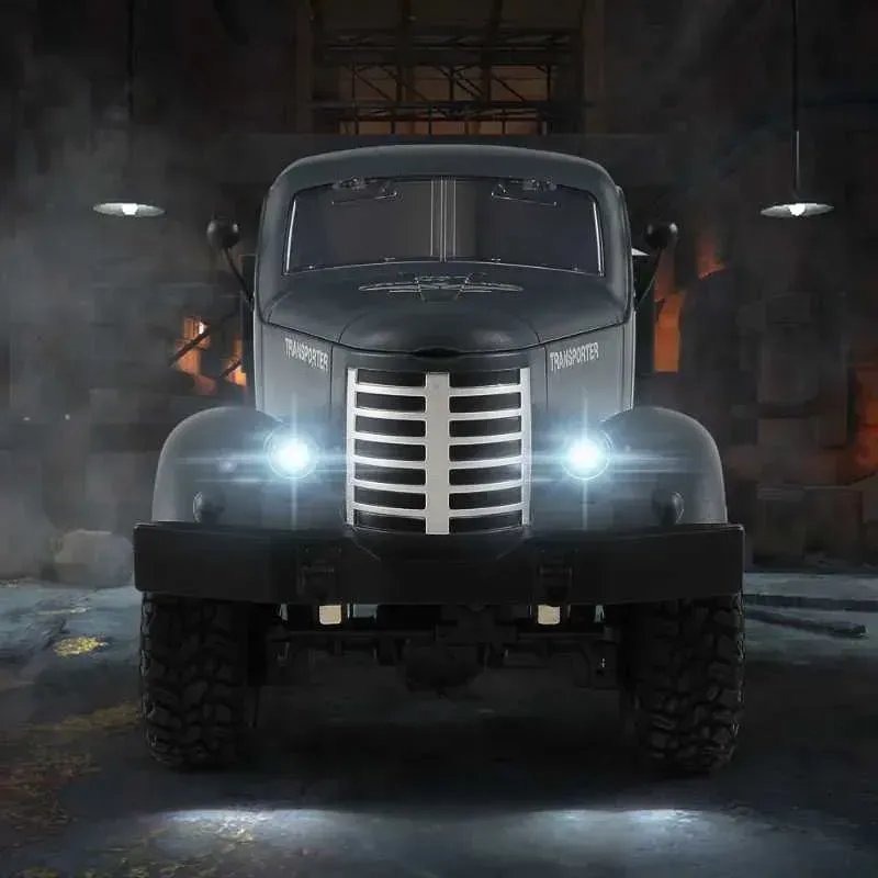 RC Military Climbing Car 6Wd Off-Road 2.4G Remote Control Army Trucks Toys