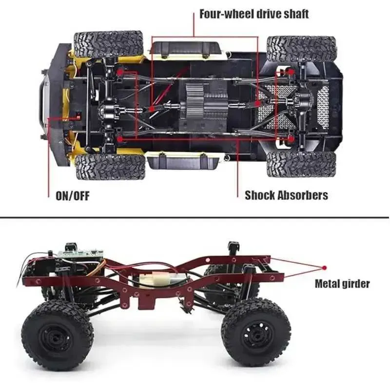 Remote Control Vehicle 4WD RTR Off road Truck