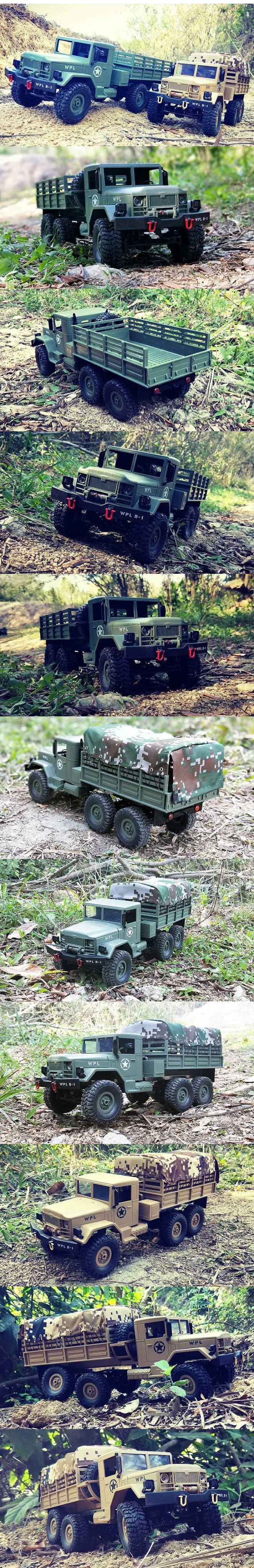 Experience thrilling off-road adventures with the WPL B16 1/16 RC Monster Truck! This 6WD mini RC crawler car features a powerful 2.4G remote control system, reaching speeds up to 15km/h for exciting high-speed performance. Perfect for indoor and outdoor terrain, this durable mini off-road truck delivers exceptional crawling capability and monster truck action. Ideal for RC enthusiasts and beginners seeking a versatile, high-performance remote control vehicle.