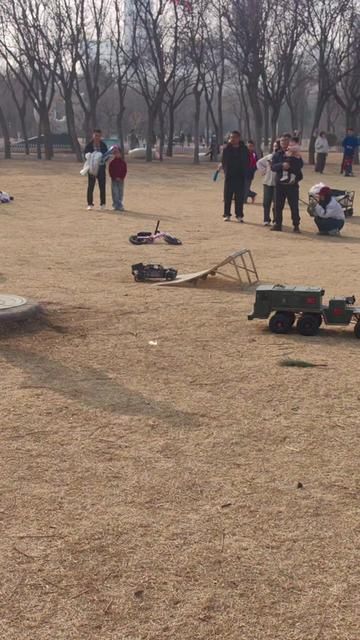 Large Outdoor Playground Activities with Remote Control Cars